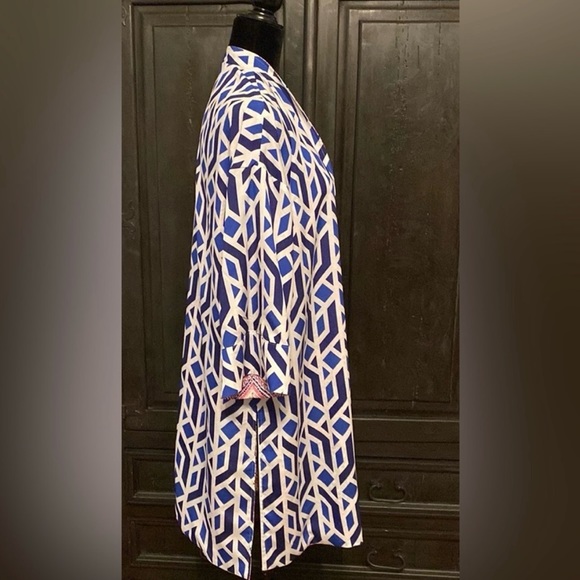 Chico’s Reversible colorful print kimono OS - Picture 8 of 11